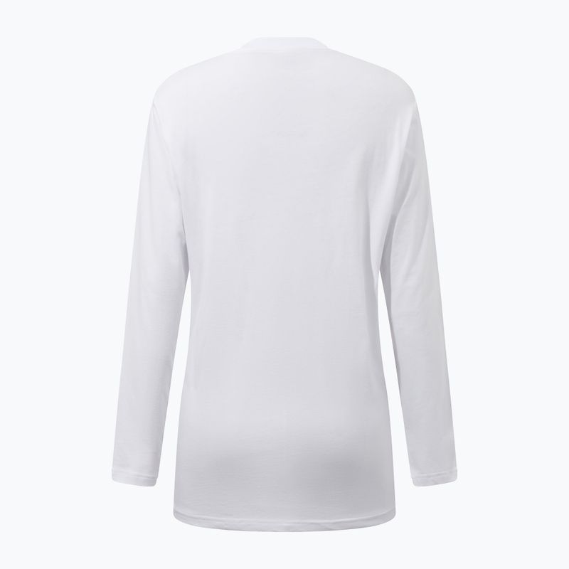Damen-Langarmshirt Berghaus Boyfriend Big Classic Logo reinweiß 2