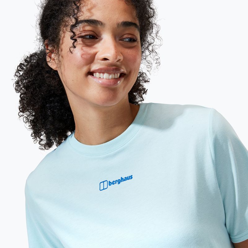 Damen Berghaus Boyfriend Dolomites T-Shirt eisblau 5