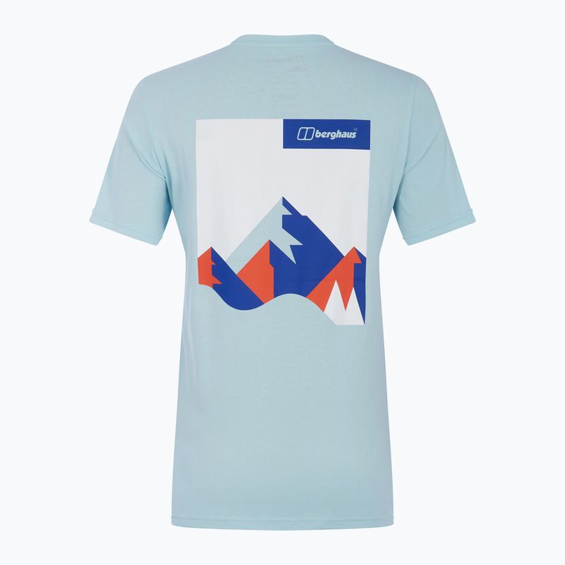 Damen Berghaus Boyfriend Dolomites T-Shirt eisblau 9