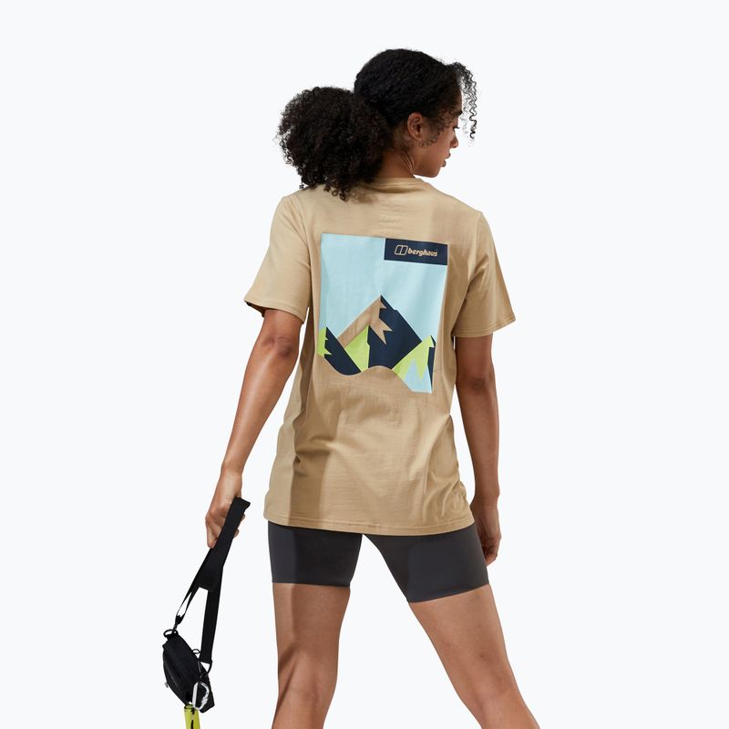 Damen Berghaus Boyfriend Dolomiten Sanddüne T-shirt 3