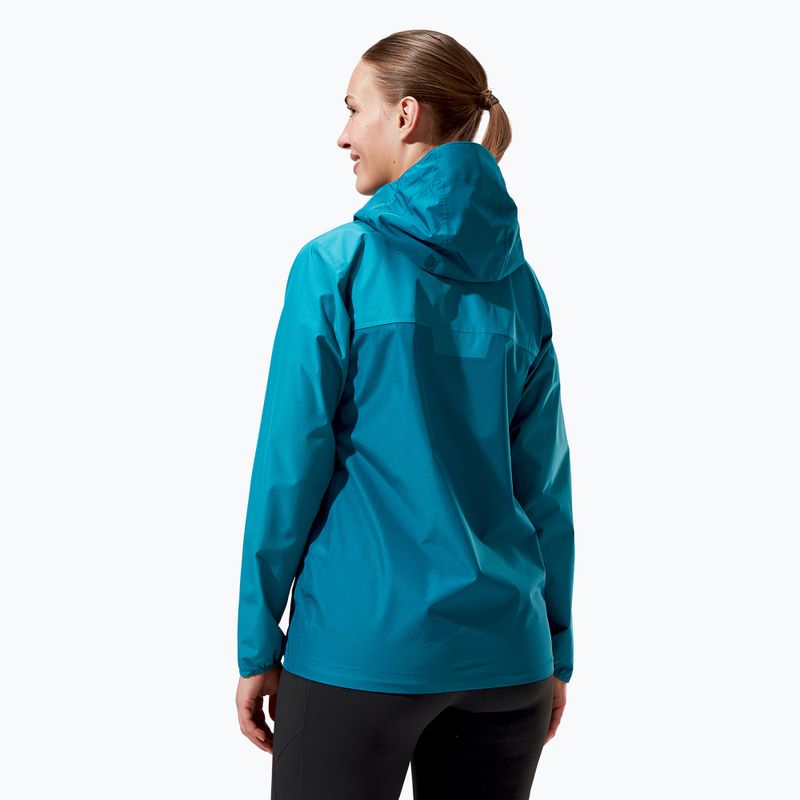 Berghaus Deluge Pro 3.0 deep ocean/jungle jewel Damen Regenjacke 2