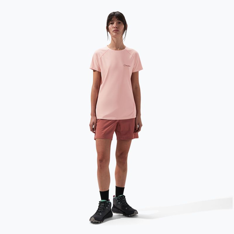 Berghaus Frauen 24/7 Tech Basecrewss T-shirt Pfirsich Blüte 2