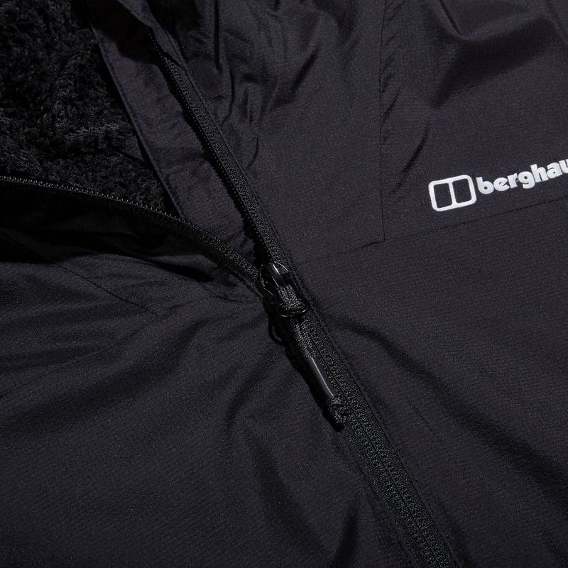 Herren Berghaus Alpha Resist-Air Windjacke schwarz/schwarz 10