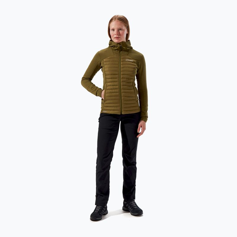 Hybridjacke Damen Berghaus Nula Hybrid oak moss 2