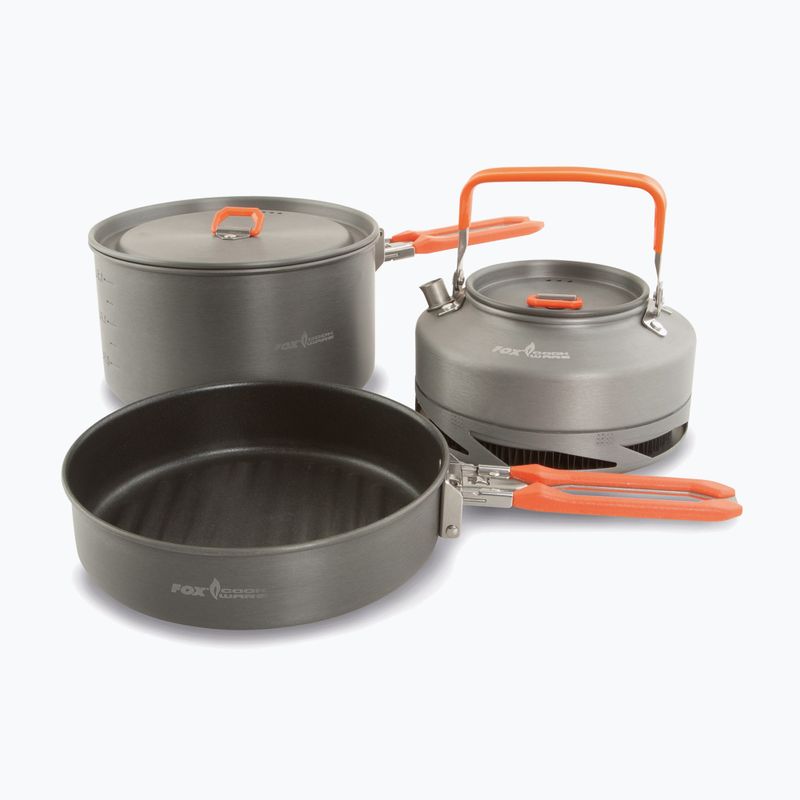 Fox Cookware Fischtöpfe 3er Set grau CCW001