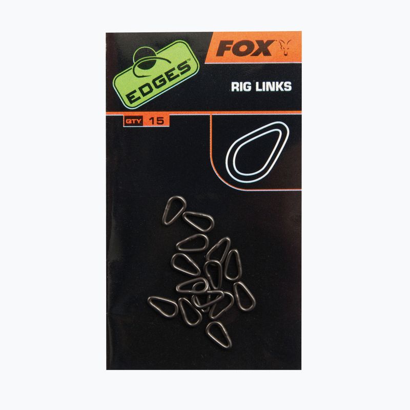 Fox Edges Rig Links silber CAC542