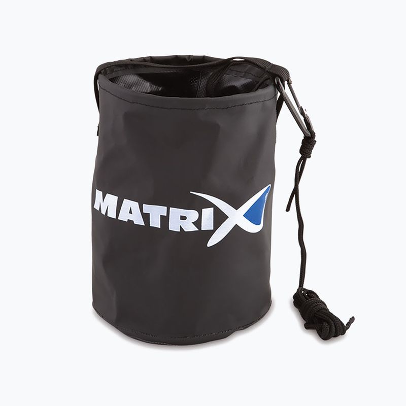 Matrix zusammenklappbar Karpfen Wasser Eimer inc Cord schwarz GLU061