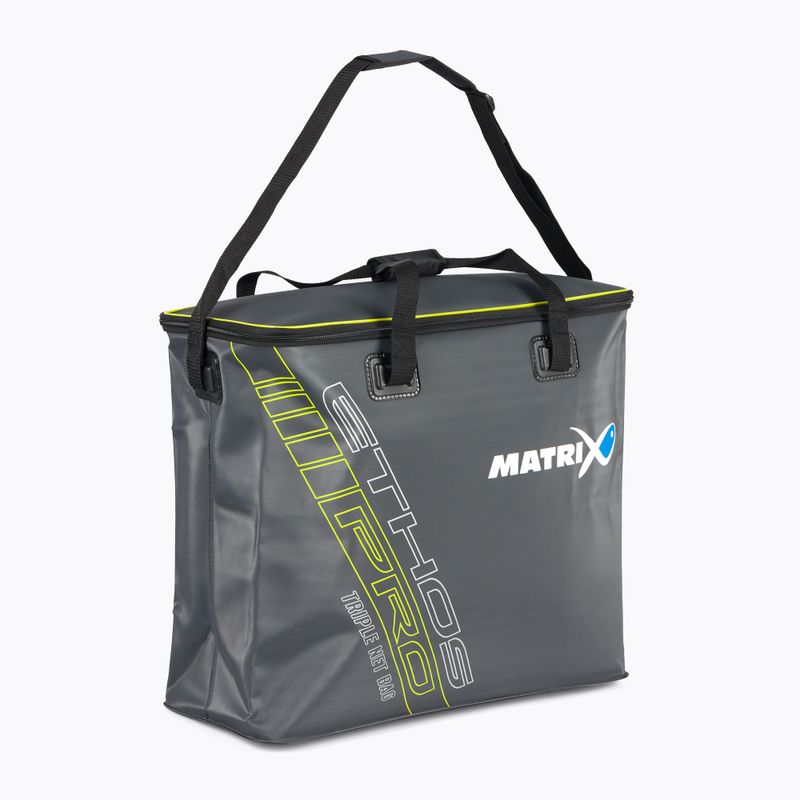 Matrix Ethos Pro EVA Triple Net Angeln Tasche grau GLU089