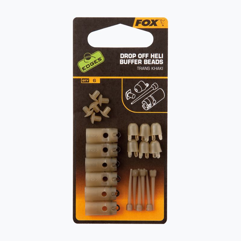Fox Edges Drop-off Heli Puffer Wulst braun Hubschrauber Kit CAC690