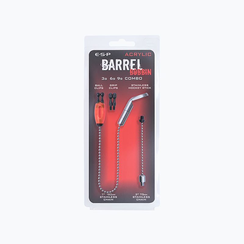 ESP Barrel Bobbin Kit Aufhänger Angeln Bake rot ETBBK002 2