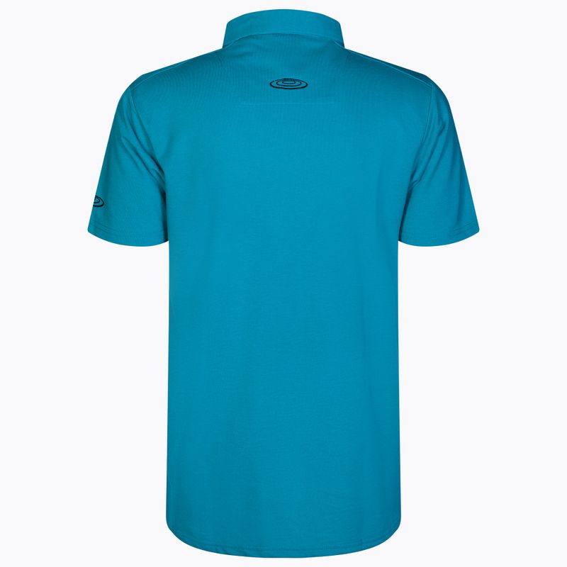 Herren-Angelhemd Drennan Aqua Line Polo blau CSDAP205 2