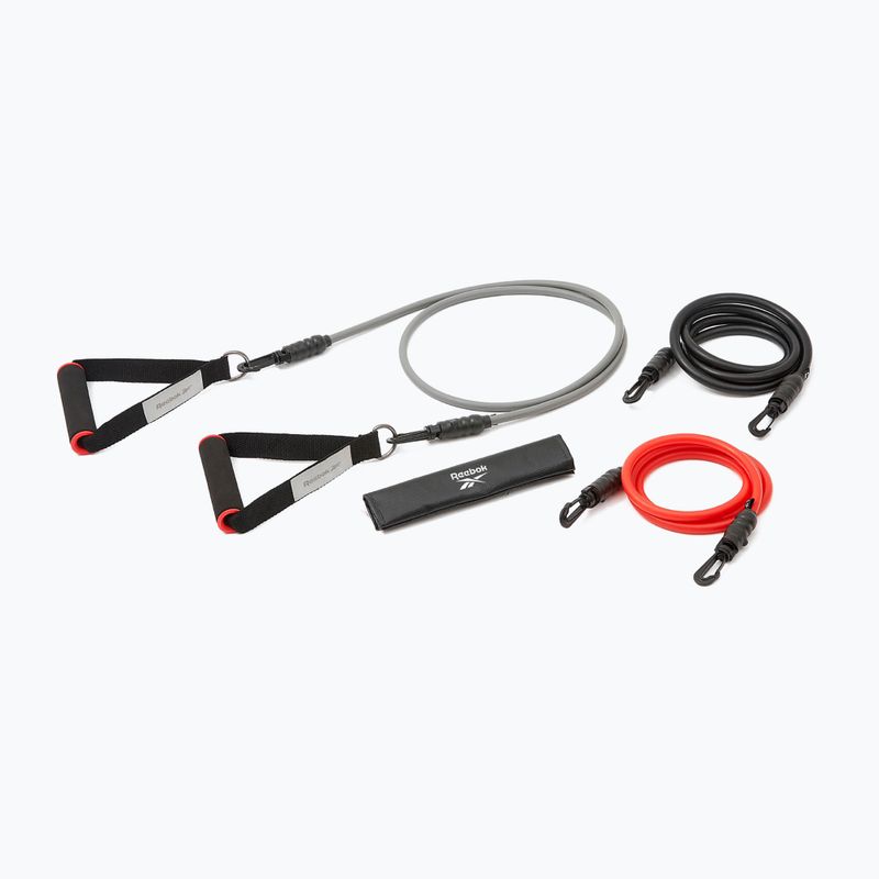 Reebok Power Tube farbige Übung Gummisatz RATB-334 2