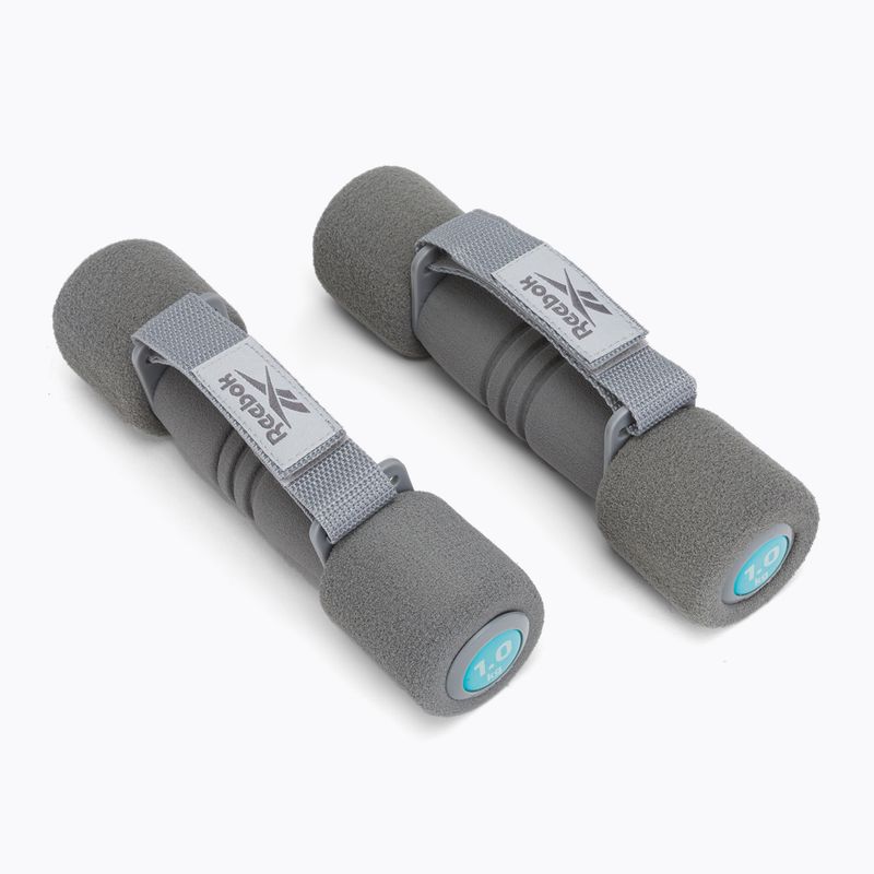 Kurzhanteln Reebok 2 x 1 kg grau RAWT-1161BL 2