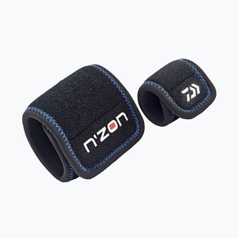 Daiwa N'Zon Neopren Rutenband 2 Stück schwarz 13432-000