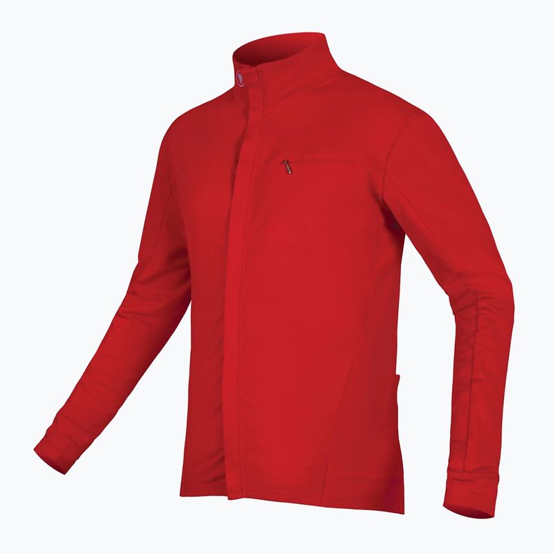 Fahrrad Longsleeve Herren Endura Xtract Roubaix red 5