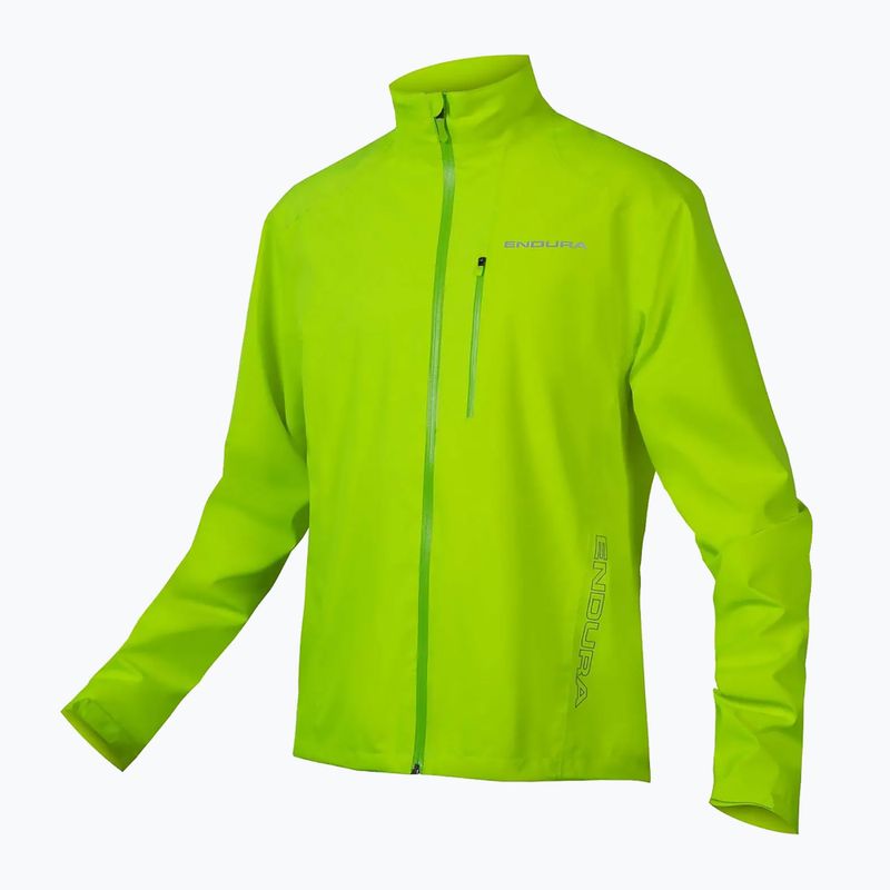 Fahrradjacke Herren Endura Hummvee Waterproof hi-viz yellow