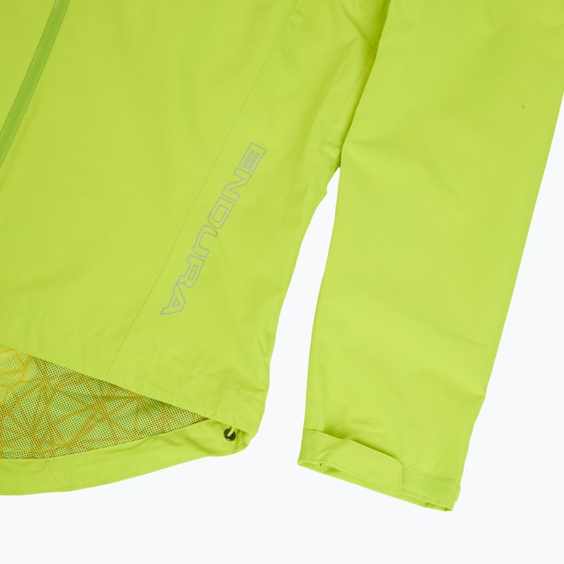 Fahrradjacke Herren Endura Hummvee Waterproof hi-viz yellow 4