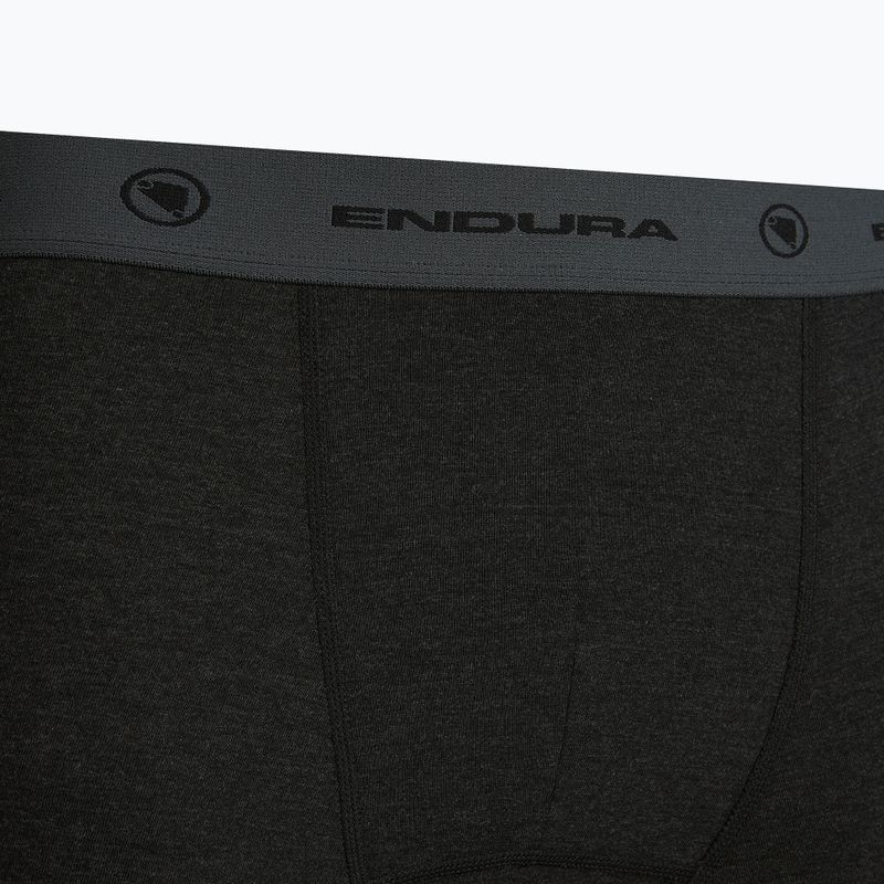 Fahrradunterhosen Herren Endura Bike Boxer 2 pary anthracite