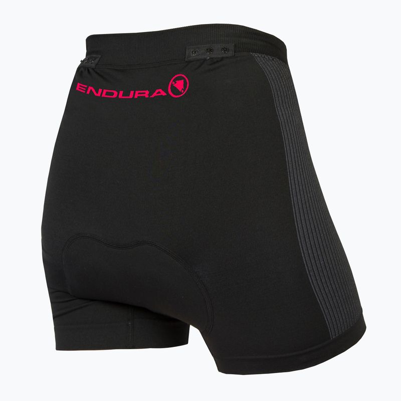 Damen Radfahren Boxershorts Endura Engineered mit C'Fast W schwarz 2