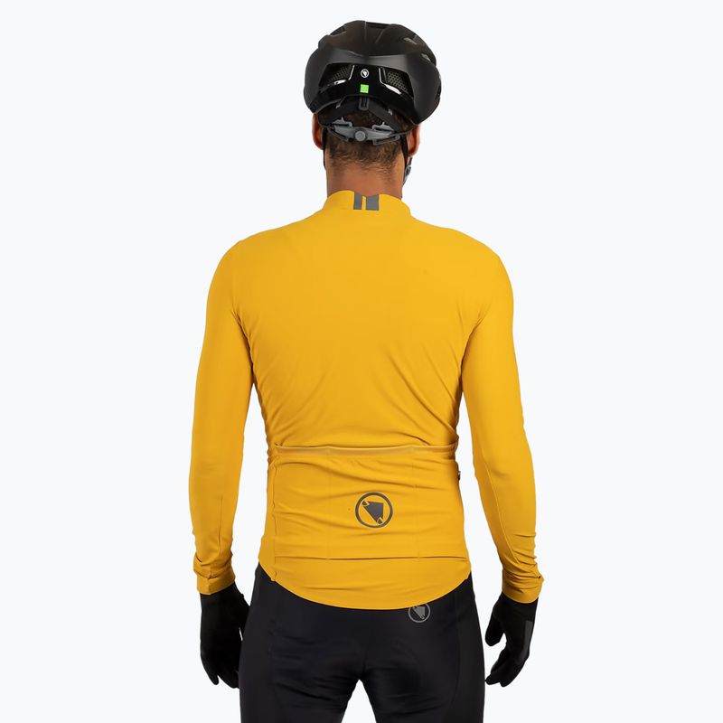 Fahrrad Longsleeve Herren Endura Pro SL II L/S mustard 3