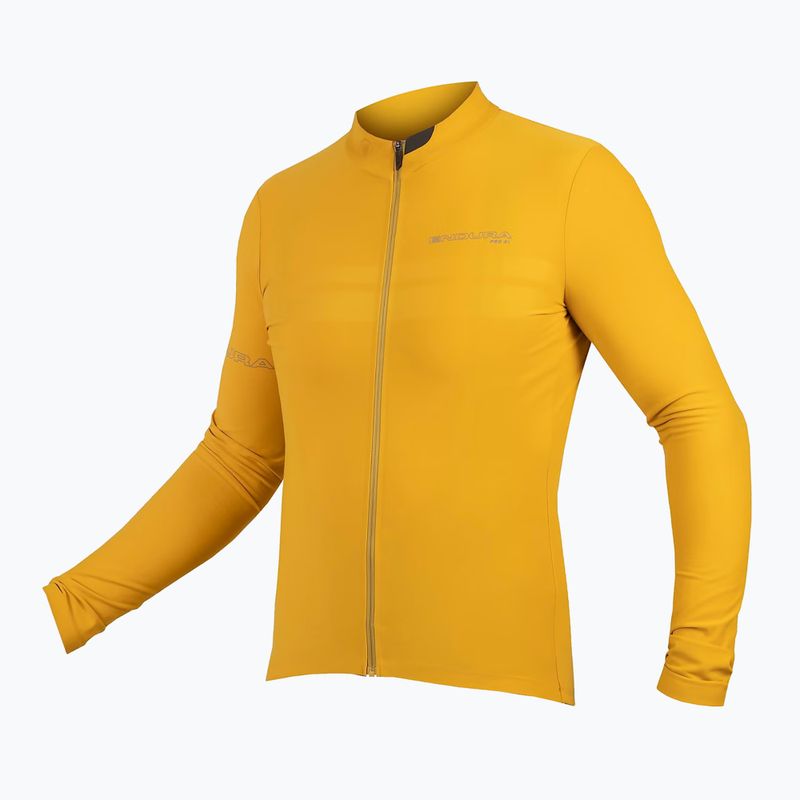 Fahrrad Longsleeve Herren Endura Pro SL II L/S mustard 10