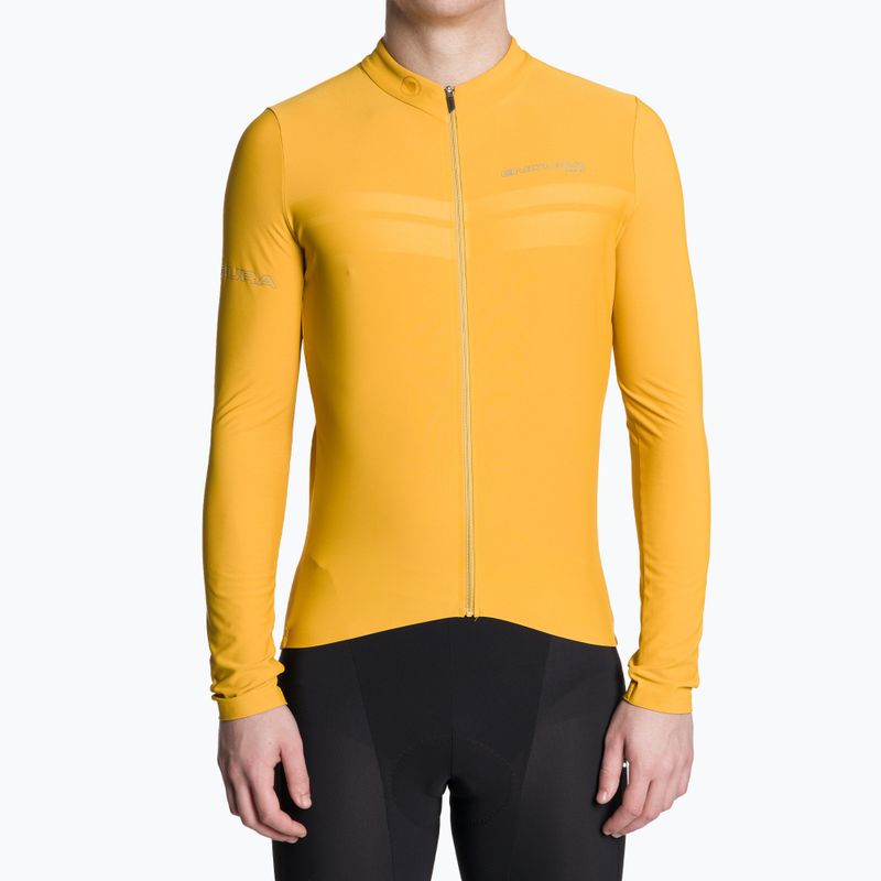 Fahrrad Longsleeve Herren Endura Pro SL II L/S mustard 2