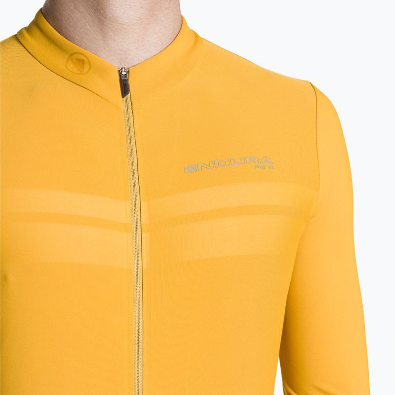 Fahrrad Longsleeve Herren Endura Pro SL II L/S mustard 6