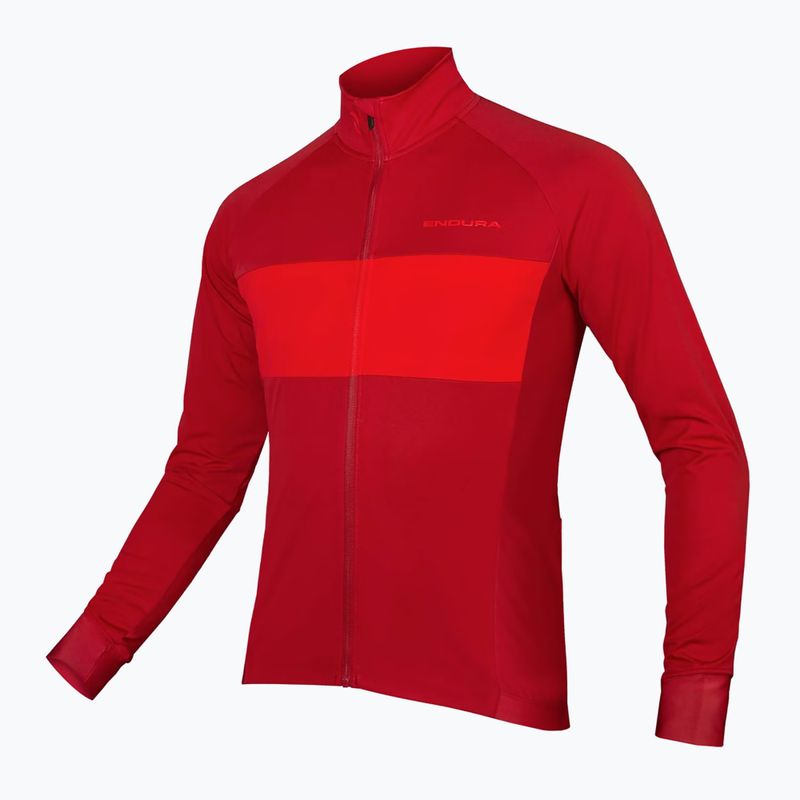 Fahrrad Longsleeve Herren Endura FS260 Pro Jetstream II red 4