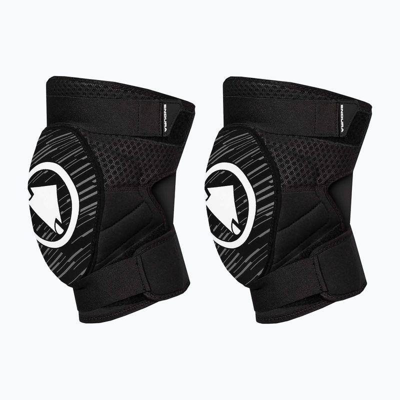 Fahrrad Knieschützer Endura Singletrack II Knee Protector white