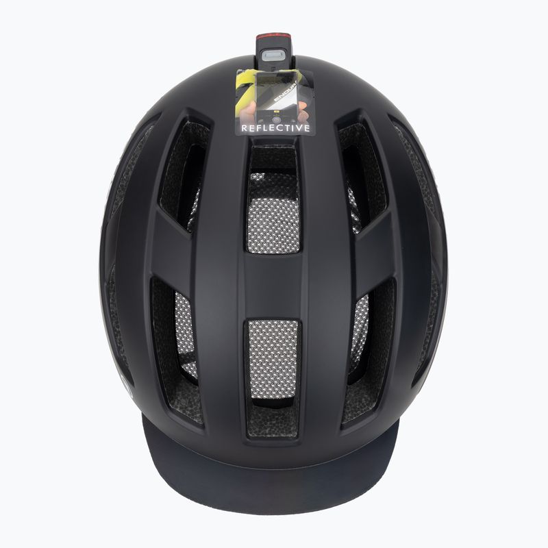 Endura Urban Luminite schwarzer Fahrradhelm 6