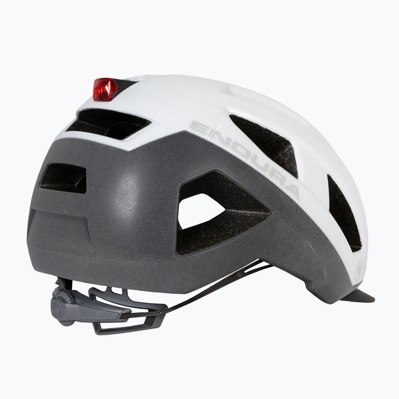 Endura Urban Luminite weißer Fahrradhelm 2