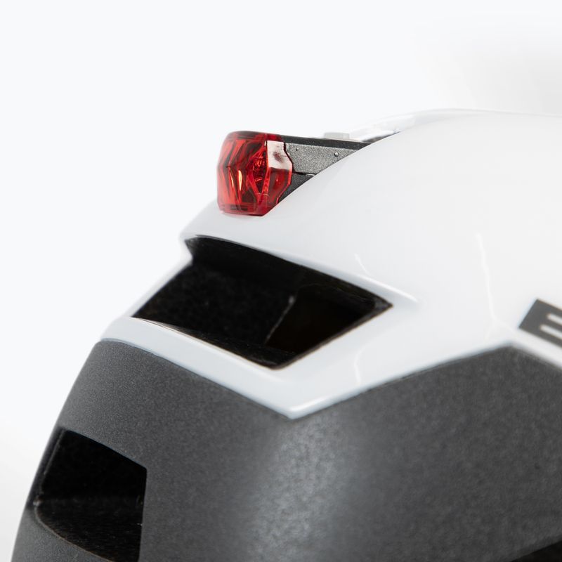 Endura Urban Luminite weißer Fahrradhelm 3