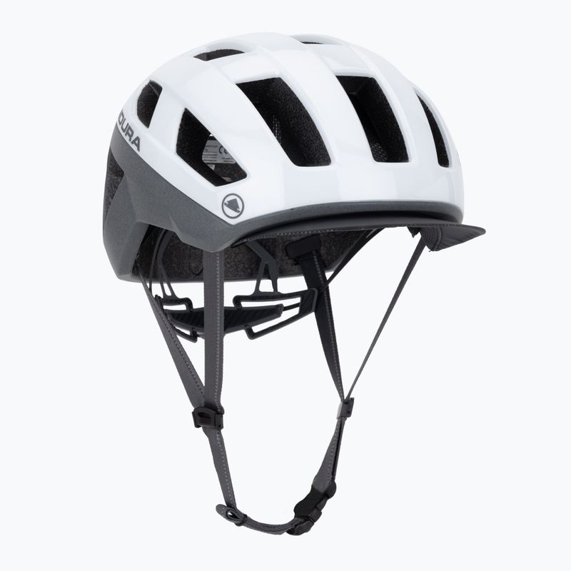 Endura Urban Luminite weißer Fahrradhelm