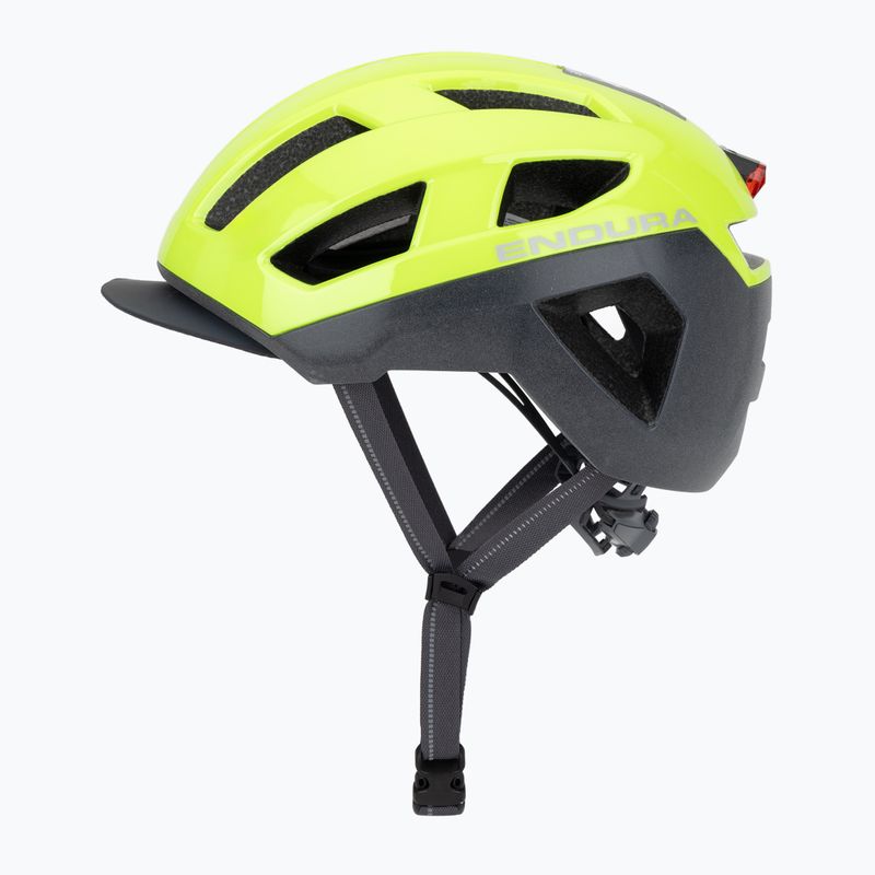 Endura Urban Luminite hi-viz gelb Fahrradhelm 3