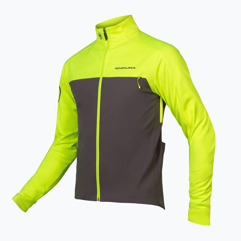 Fahrradjacke Herren Endura Windchill II hi-viz yellow