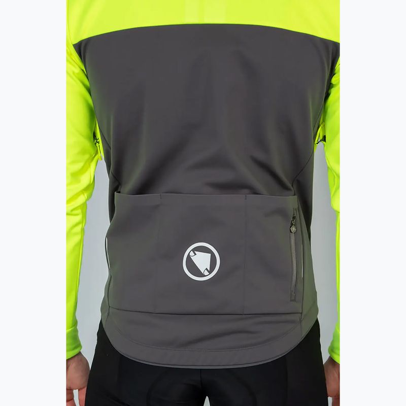 Fahrradjacke Herren Endura Windchill II hi-viz yellow 6