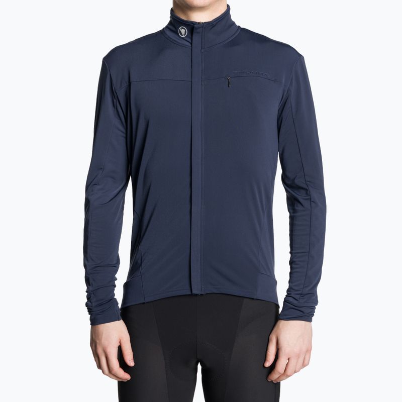 Fahrrad Longsleeve Herren Endura Xtract Roubaix navy