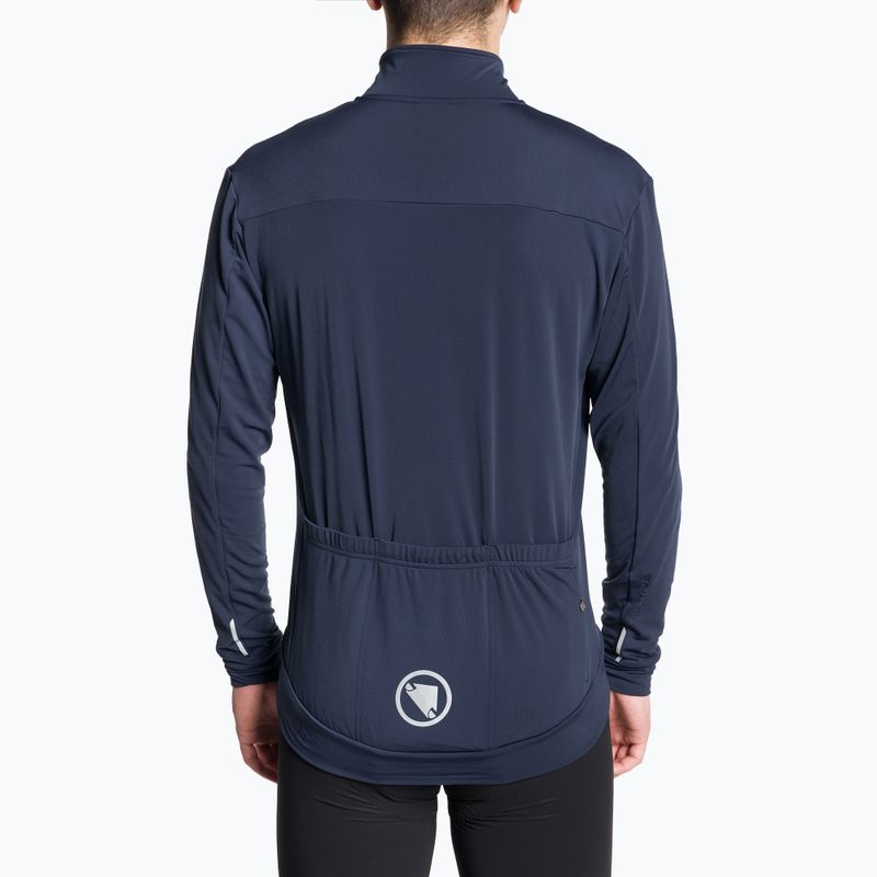 Fahrrad Longsleeve Herren Endura Xtract Roubaix navy 2