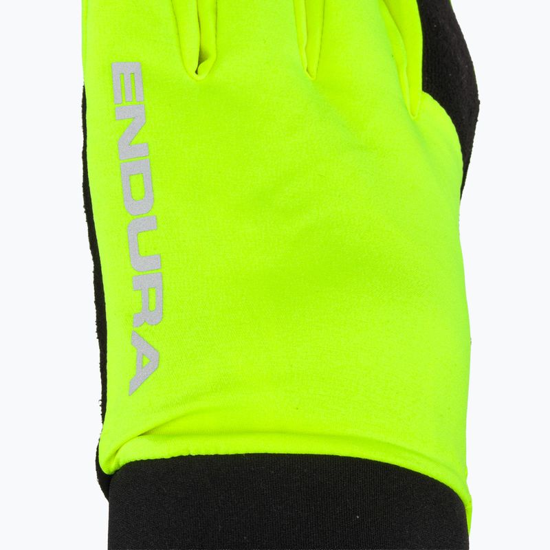 Herren Radhandschuhe Endura Strike hellgelb 4