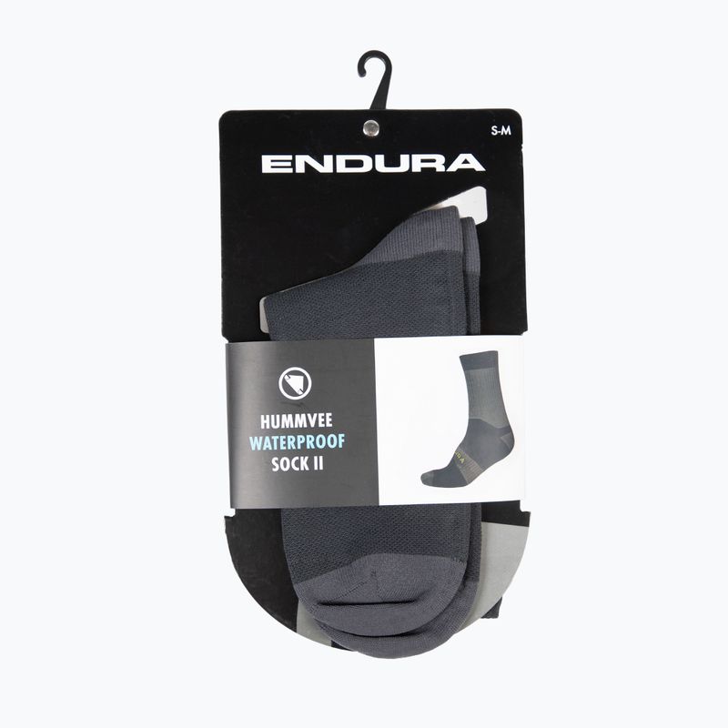 Endura Hummvee Waterproof II Socken schwarz 4