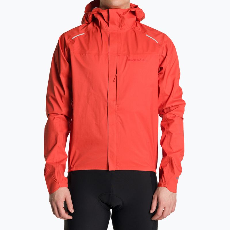 Fahrradjacke Herren Endura GV500 Waterproof paprika