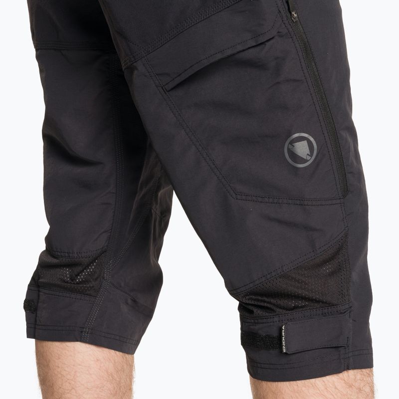 Fahrrad Shorts Herren Endura Hummvee 3/4 black 4