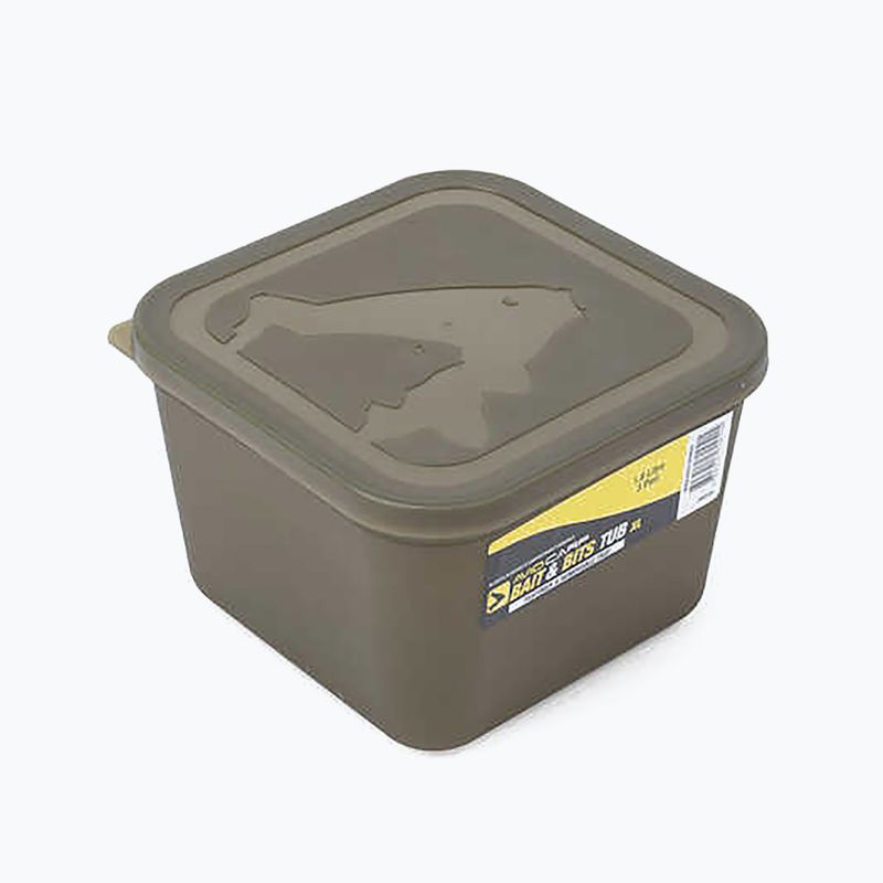Avid Carp Bait Tub Deep Size mit Deckel & Umlenkung grün AVBT/01