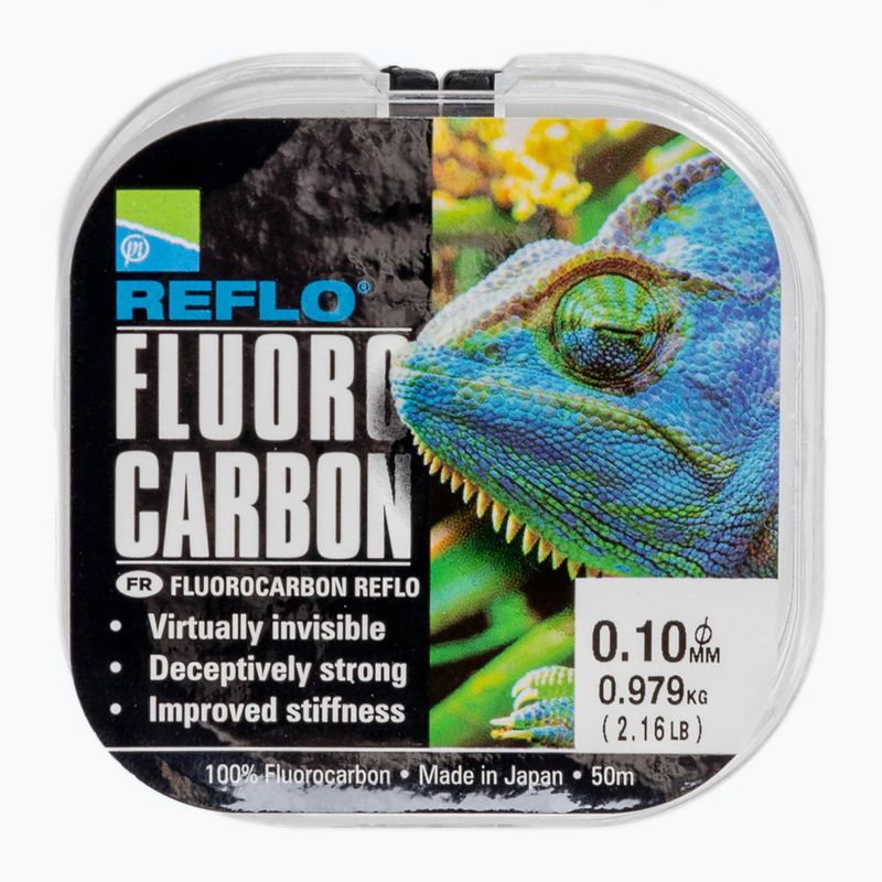 Fluorocarbonschnur Preston Reflo Power transparent PFL/10