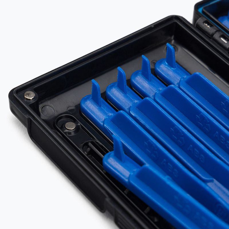 10 cm Vorfach Brieftasche Preston Mag Store Hooklenght Box schwarz-blau P0220001 5