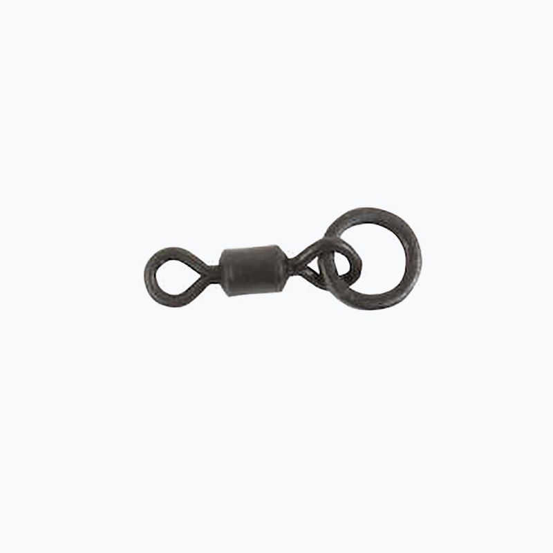 Avid Carp Terminal Ringed Hookbait Swivels schwarz A0640041