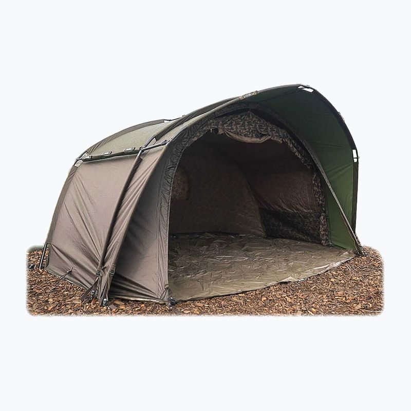 Avid Carp HQ Dual Layer Bivvy Einmannzelt grün 2