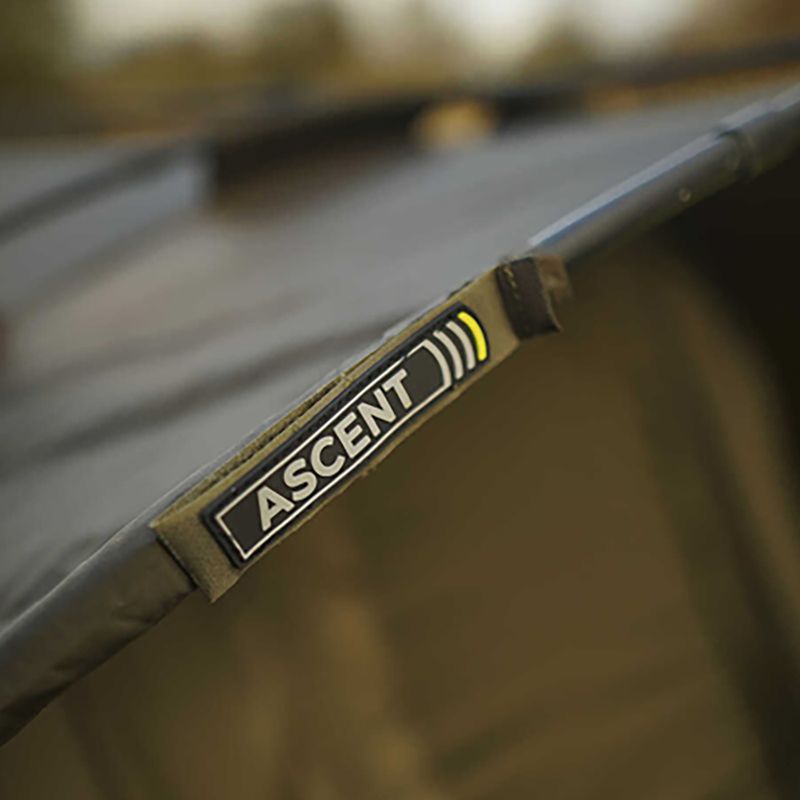 Avid Carp Ascent Bivvy Ein Mann Karpfen Zelt braun A0530007 8