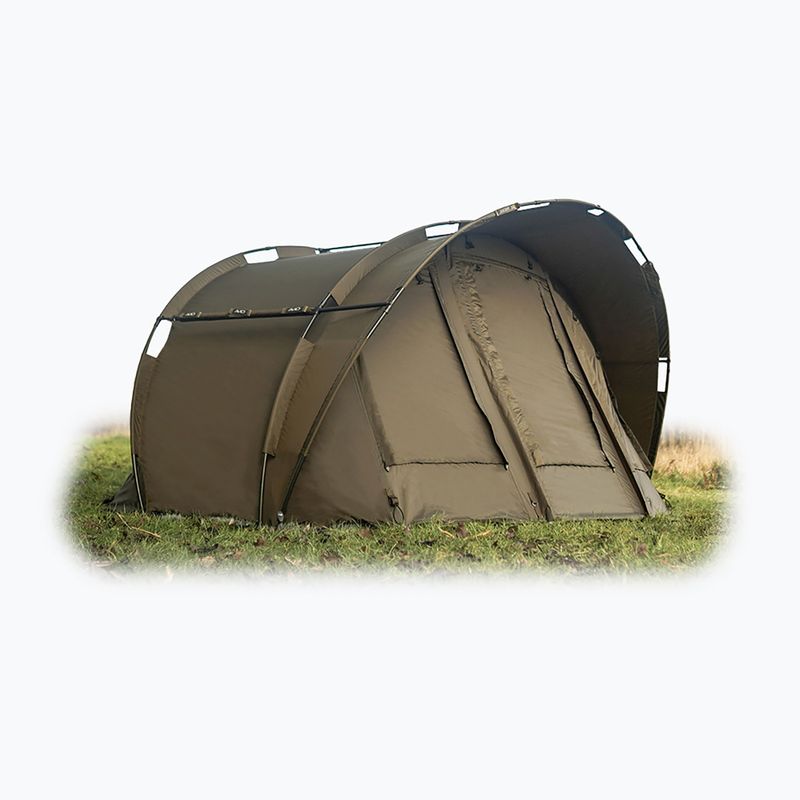 Avid Carp Ascent Bivvy TwoMan Karpfen Zelt grün A0530009