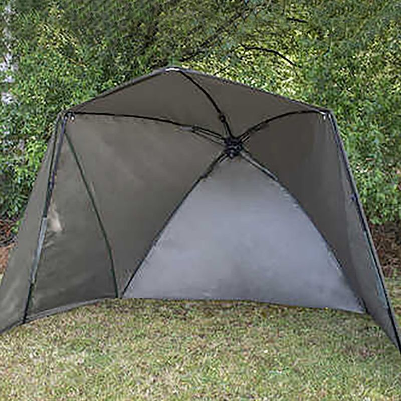 Korum Brolly Pentalite Shelter 50  grüner Angelschirm K0370004